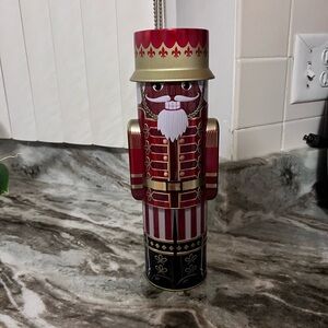 Festive Christmas Nutcracker Tin